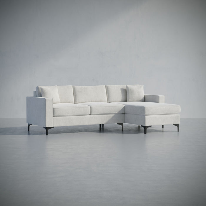 /White Plush Chenille