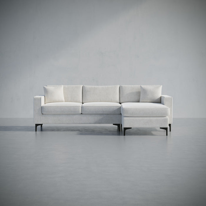 /White Plush Chenille