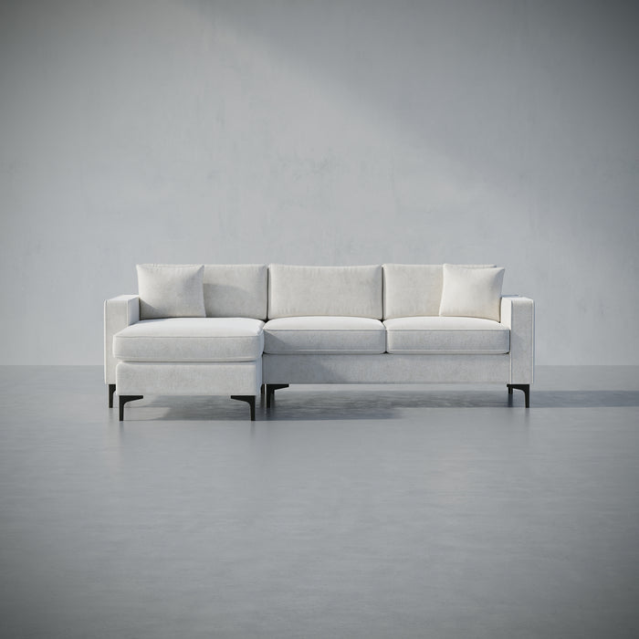 /White Plush Chenille