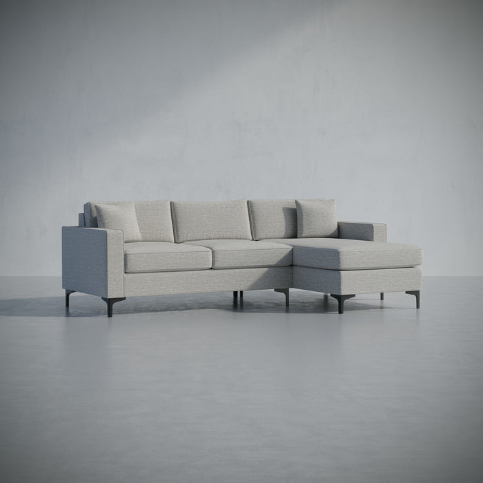 /Light Gray Linen Look