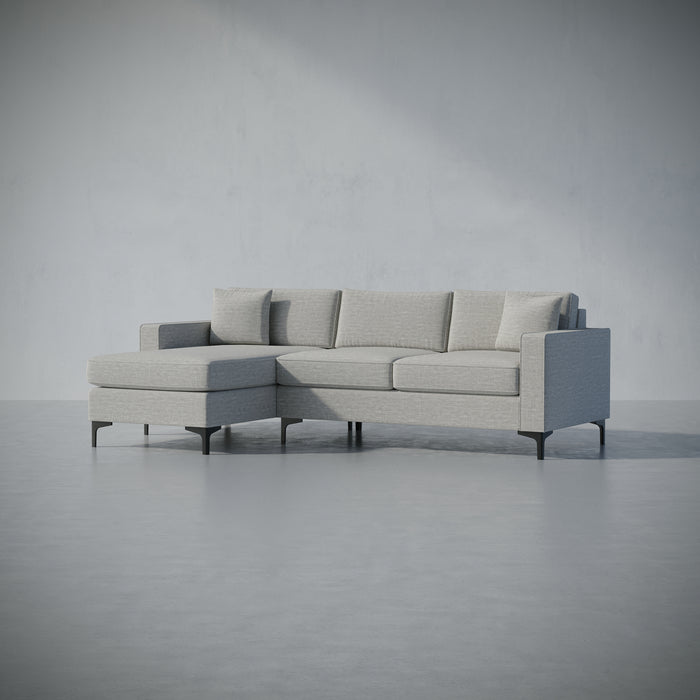 /Light Gray Linen Look