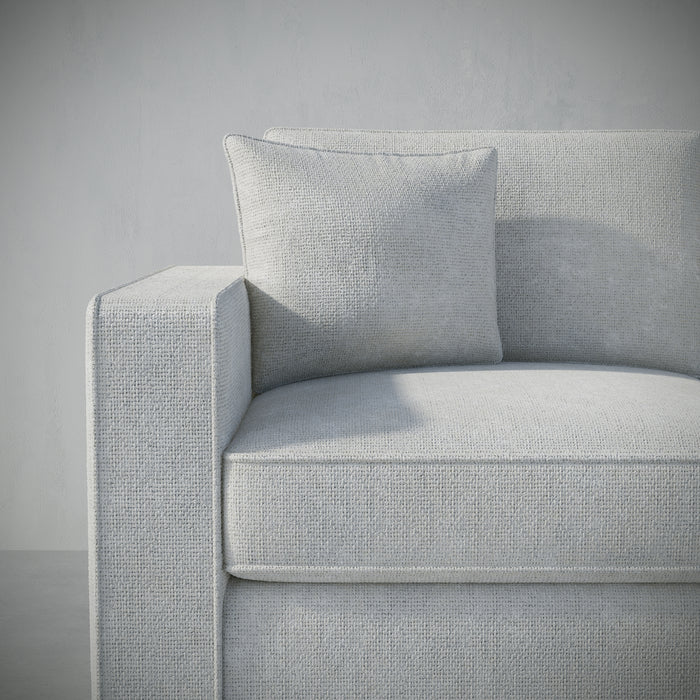 /White Plush Chenille