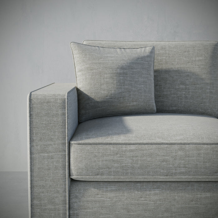 /Light Gray Linen Look