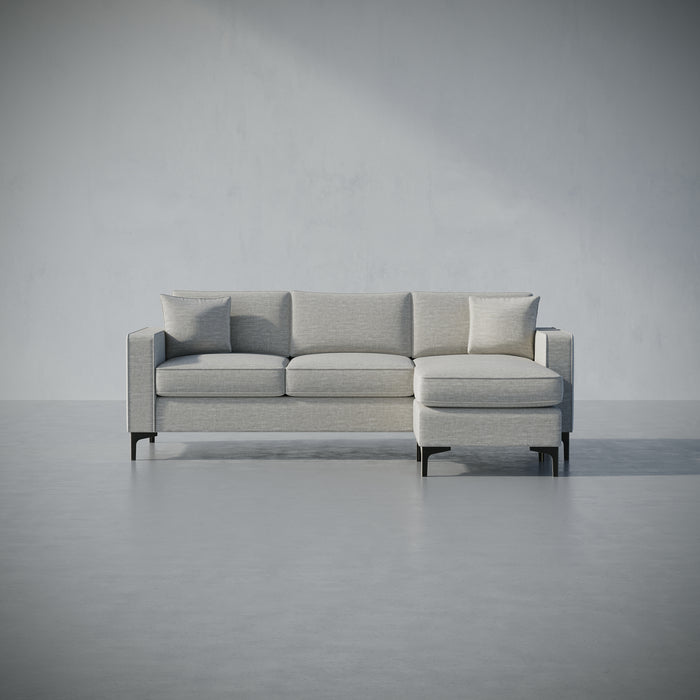 /Light Gray Linen Look