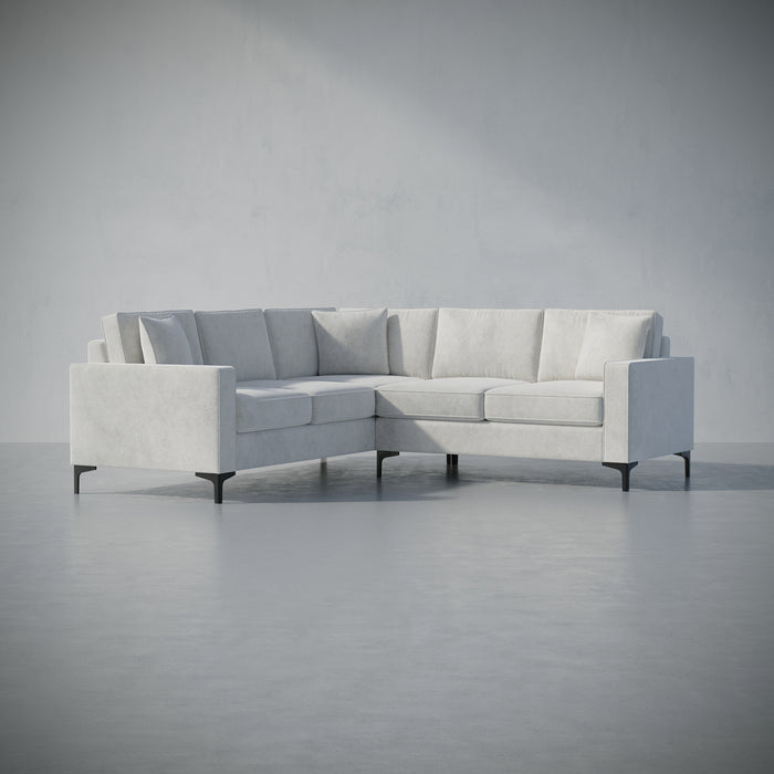 /White Plush Chenille