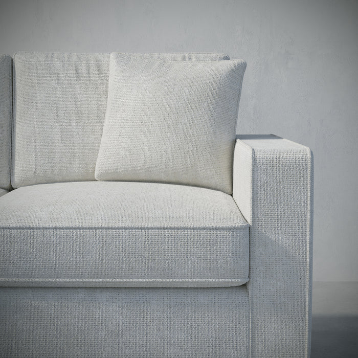 /White Plush Chenille