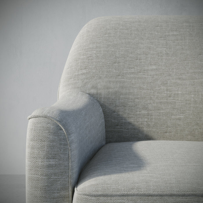 /Light Gray Linen Look