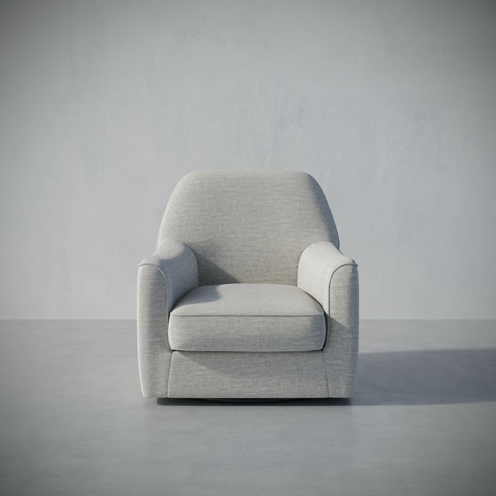 /Light Gray Linen Look