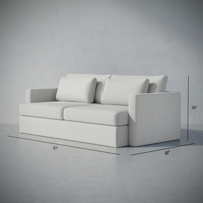 /White Boucle