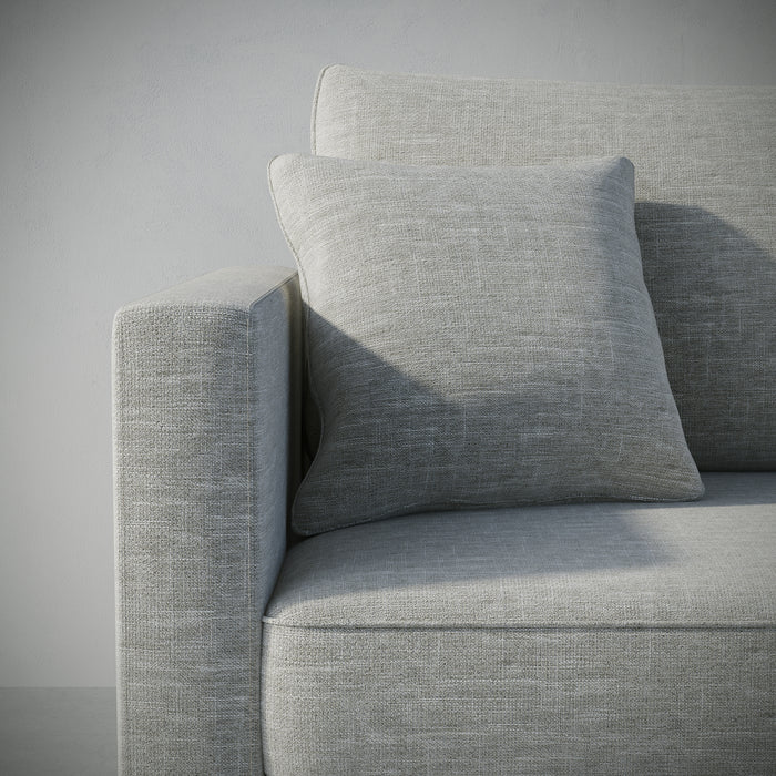 /Light Gray Linen Look
