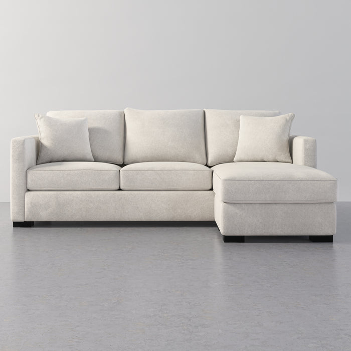 /White Plush Chenille