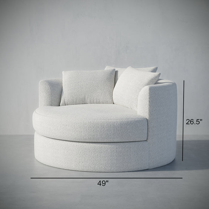 /White Boucle