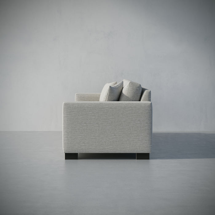 /Light Gray Linen Look