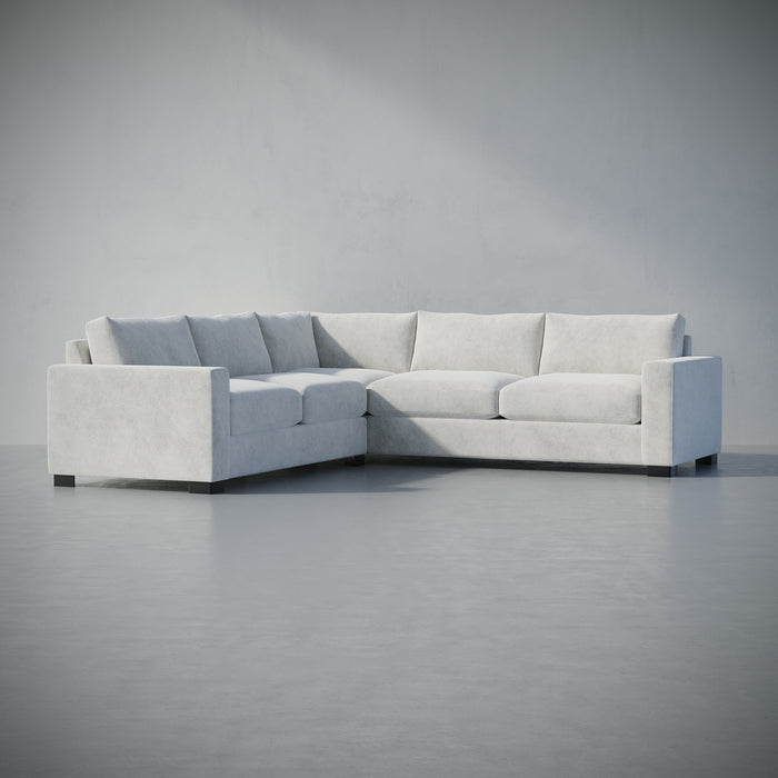 /White Plush Chenille