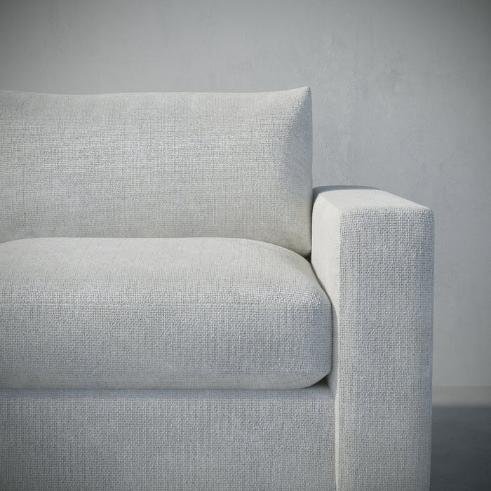 /White Plush Chenille