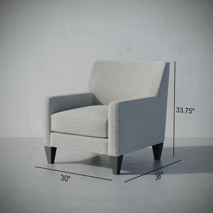 /Light Gray Linen Look