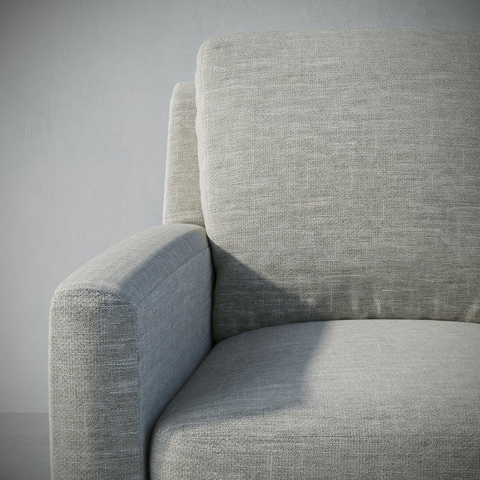 /Light Gray Linen Look