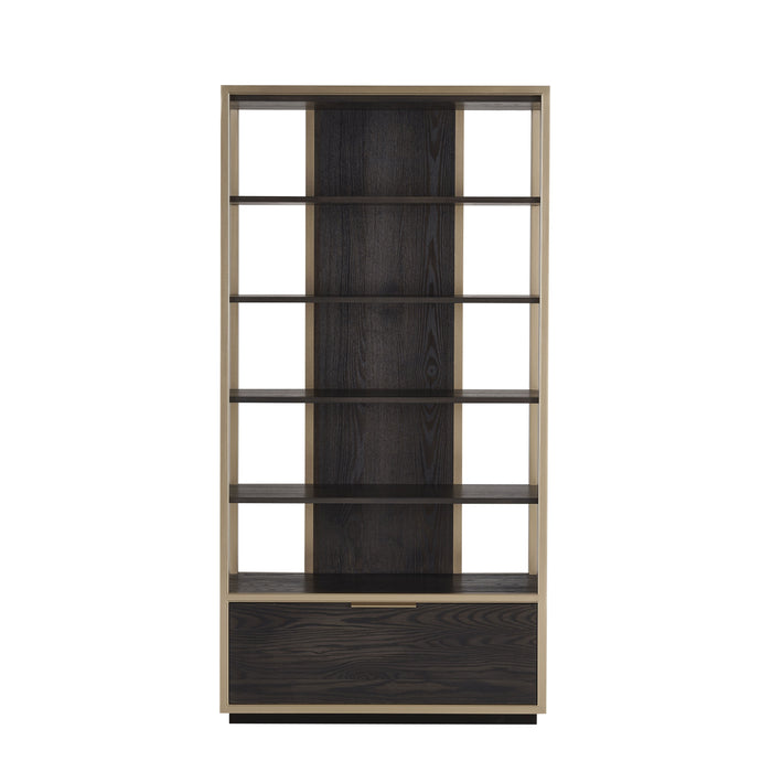 Zenith Bookcase w/ File Cabinet