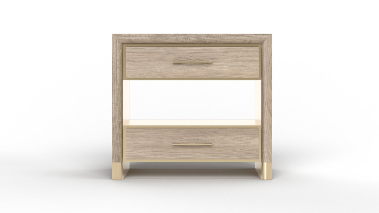 Solaire Bedside Table