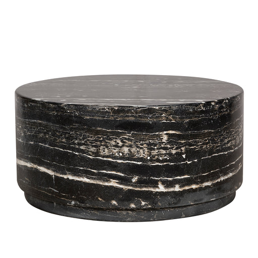 /Drummond Black Marble Coffee Table