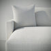 /White Boucle /LAF Chaise Lounge + 1 Arm Condo Sofa /Black Wood /Unfinished Wood /Bainbridge Chaise Sectional