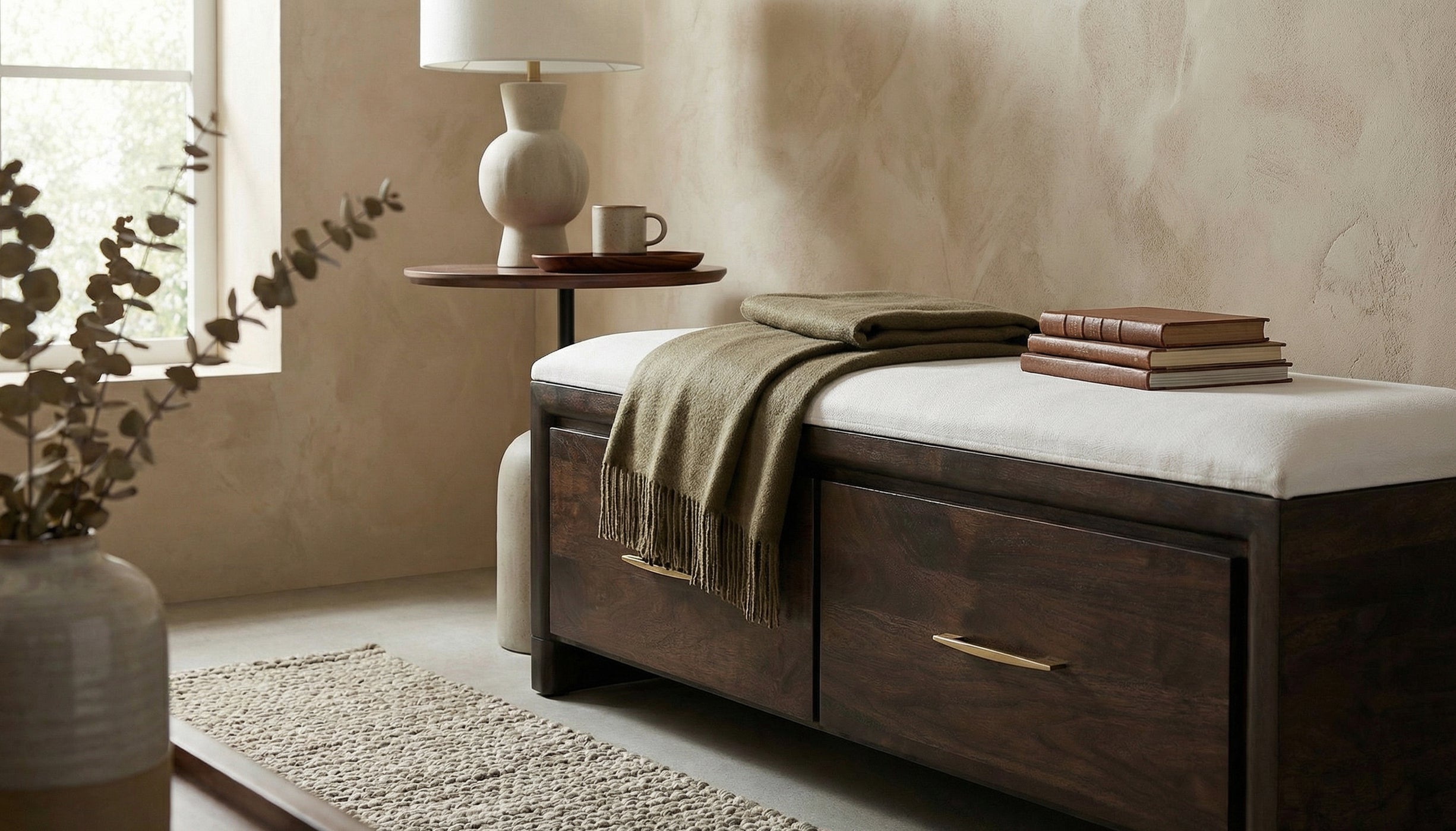 Solaire Storage Bench — Musecraft