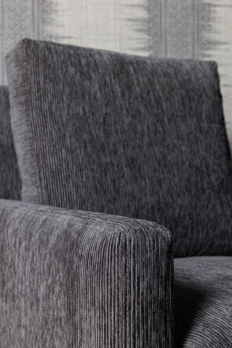 Tessa Swivel Chair in the fabric Hudson Star Sapphire