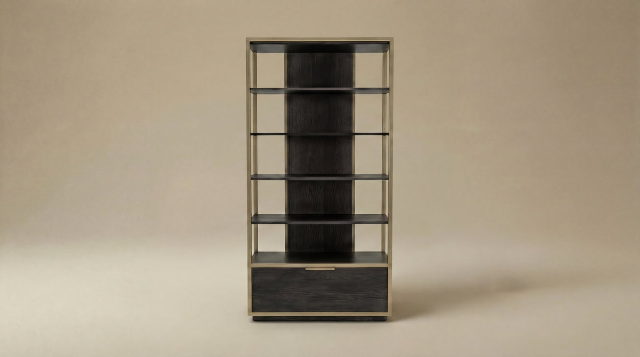 Zenith Bookcase w/ File Cabinet