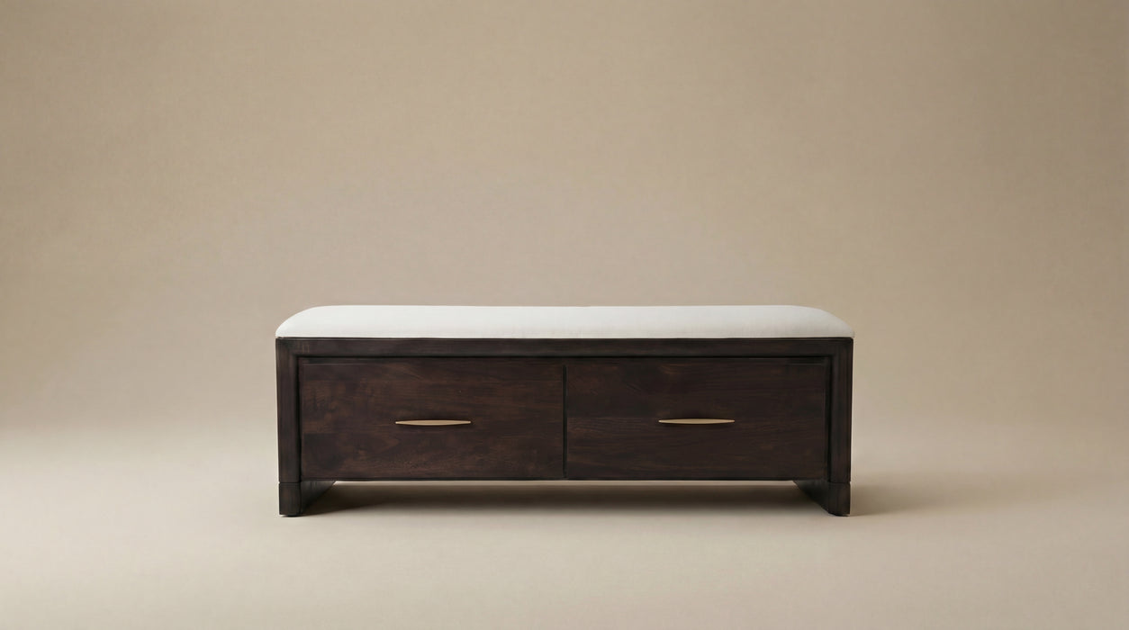Solaire Storage Bench
